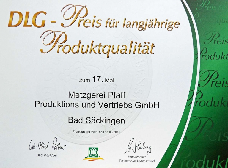 Fachmetzgerei Pfaff / Bad Säckingen